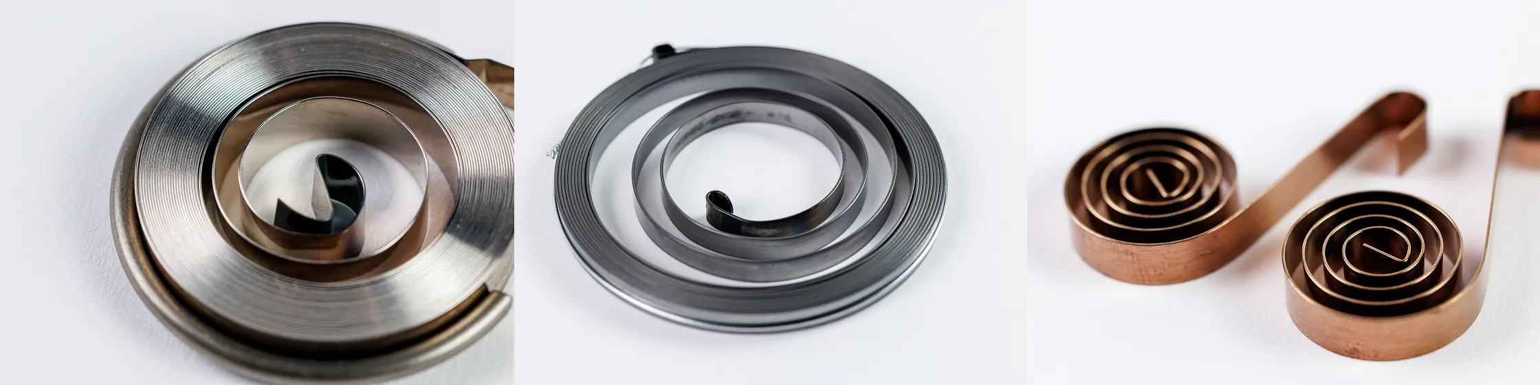 ぜんまいばねの製品紹介