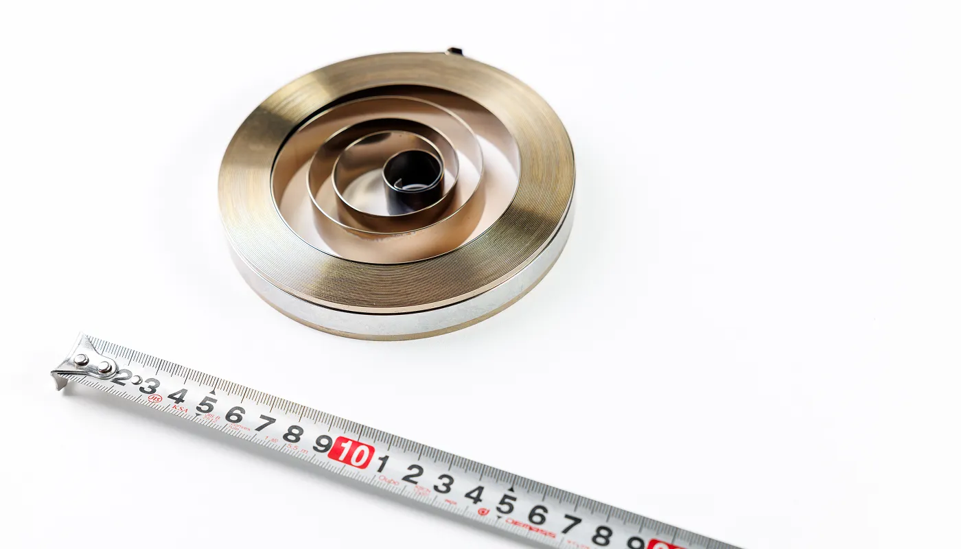 接触形ゼンマイ